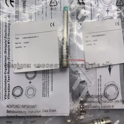 Fast Delivery Proximity Switches NEN6-8GM45-E2-V1 NEN6-8GM45-E0-V1