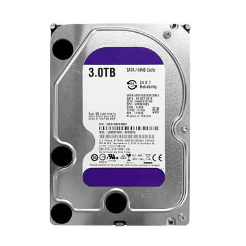 Paars 3TB/4TB 3,5 "SATA 6 GB/S 7200rpm 64 MB Interne HDD