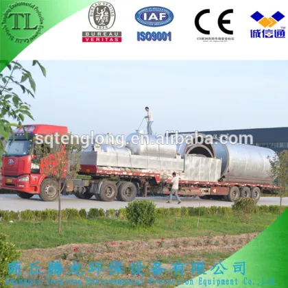 waste tyre/plastic/rubber pyrolysis machine china pyrolysis