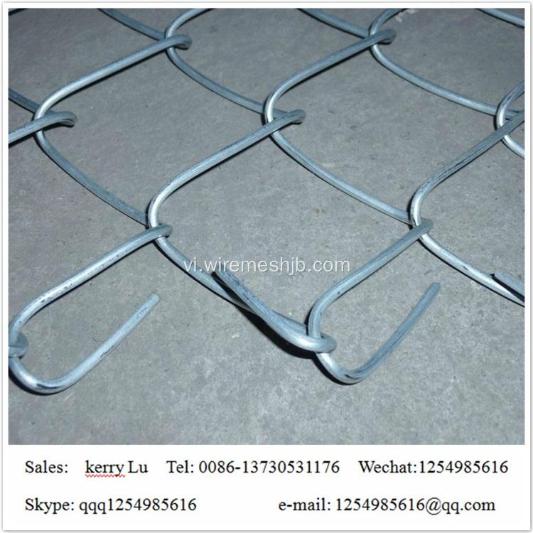 PVC bọc chuỗi liên kết hàng rào cuộn