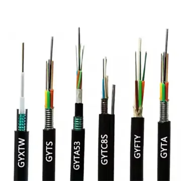 Armored Outdoor Fiber Optic Cable