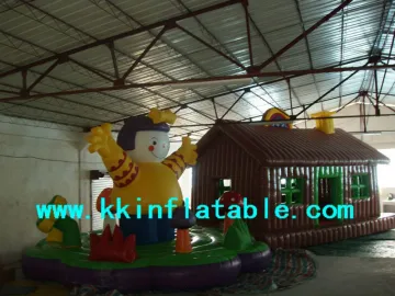 inflatable jumping castle bouncy house bouncer mini fun city