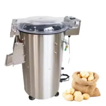 Potato Roller Peeling Cleaning Machine Peeler Industrial Vegetable Processing Machine