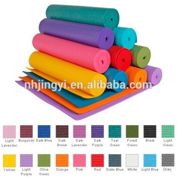 Eco-friendly exercise custom logo print TPE NBR yoga mat 20mm