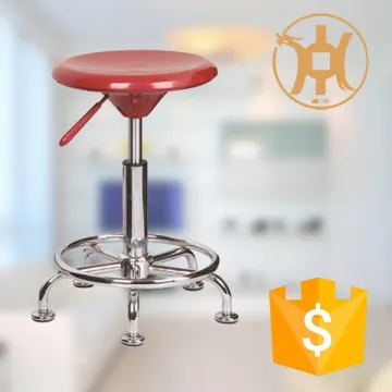 ABS Plastic Swivel Bar Stool with Footrest/Night Club Bar Stool HC-K116-1