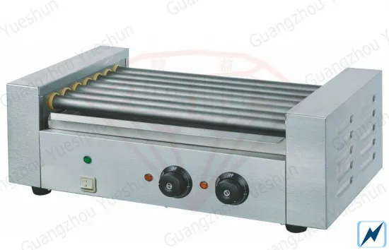 Electric Rolling Hot Dog Grill , Commercial Kitchen Equipments