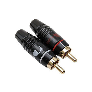 High Quality Gold Plated Metal RCA Plug for Speaker Audio Cable Connector