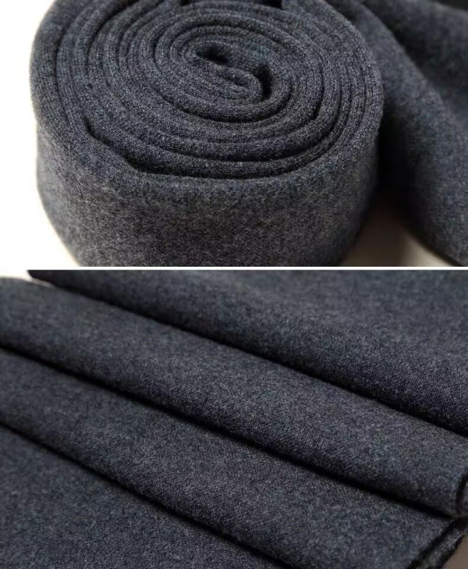 Men's Scarf, Fashion Cashmere Feel Scarves for Men Winter Autumn with Tassels Fringes Long
