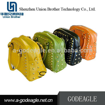 2012 latest lady fashion handbag with rivet GED00023