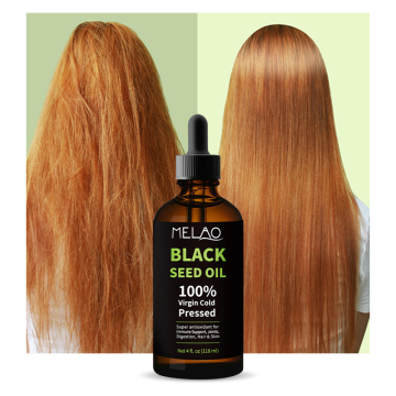 Pure Natural Lancar Rambut Hitam Benih Minyak Organik