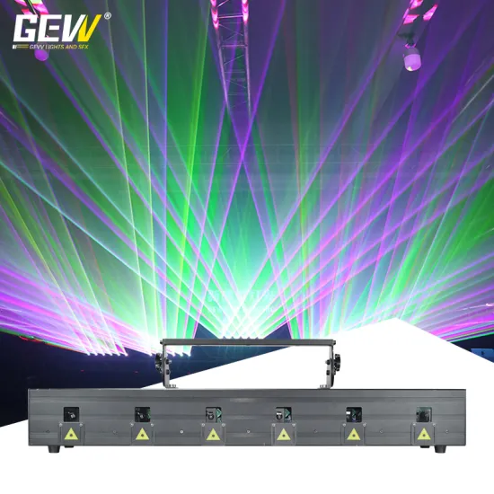 GEVV Stage DJ Nightclub 2W*6 Eyes Animation RGB Beam Laser Bar