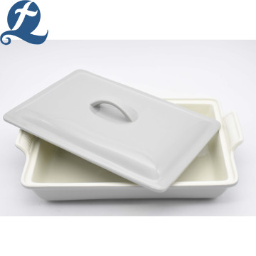 Certification Guarantee Binaural Bakeware Set With Lid