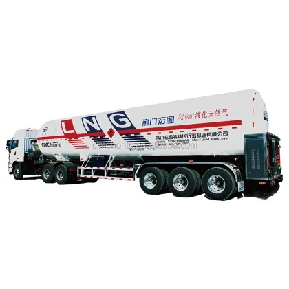 CIMC HONTO LNG Gas Transport Tanker Semi-Trailer: Competitive Pricing