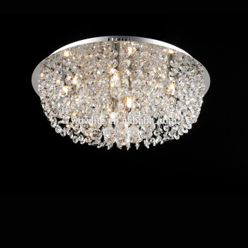 8 Light Interior lighting conical crystal ceiling lamp X3021-8