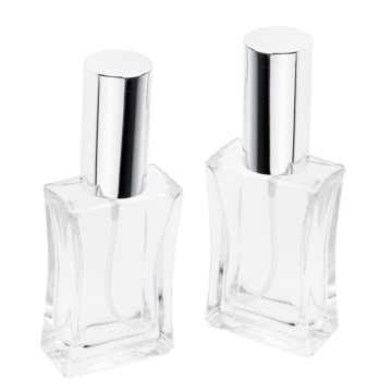 2Pcs Refillable Empty Perfume Atomizer Pump Spray Bottle Easy to Fill Scent Aftershave for Travel Outgoing Clear 50ml