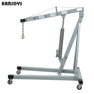 2 Ton Portable Engine Hoist - CE Certified Safety Crane for Car Repair