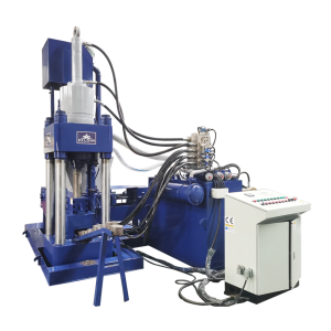 Vertical Al Chips Particles Dust Powder Briquette Machine