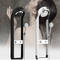 New Luxury Bathroom Brass Shower Panel System Column Set with Exposed Bath & Shower Mixer and Body Jet