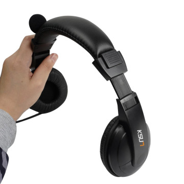 Baofeng UV-5R 및 기타 라디오 용 고품질 헤드 장착 이어폰 이어폰 Walkie Talkie 헤드폰