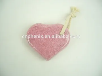 Heart shape pumice stone