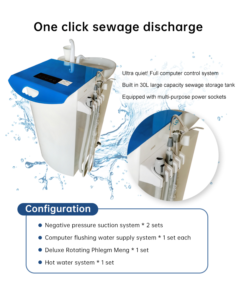 Dental electric suction machine