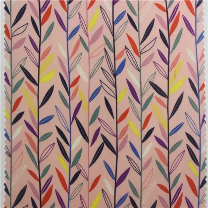 100%lenzing ecovero rayon printed poplin  fabric