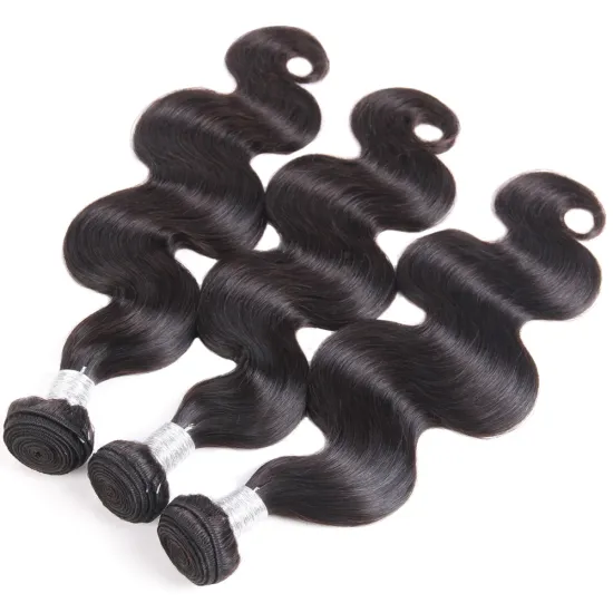 Free 7A Real Brazilian Hair Products Body Wave Human Virgin Hair Extensions
