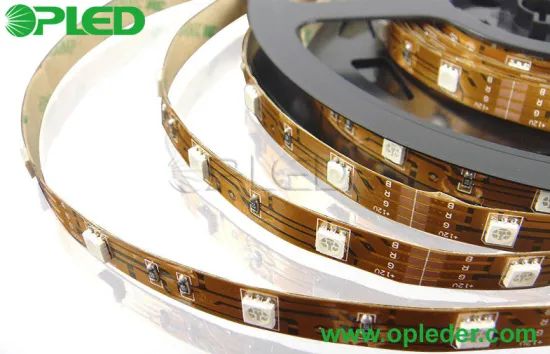 White Pcb Led Tape Strip Lights 12v Flexible , 36w 5m Red And Dc 24v