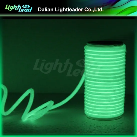 Night glow safety rope, glow yarn or thread producer for the camping