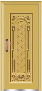 steel door