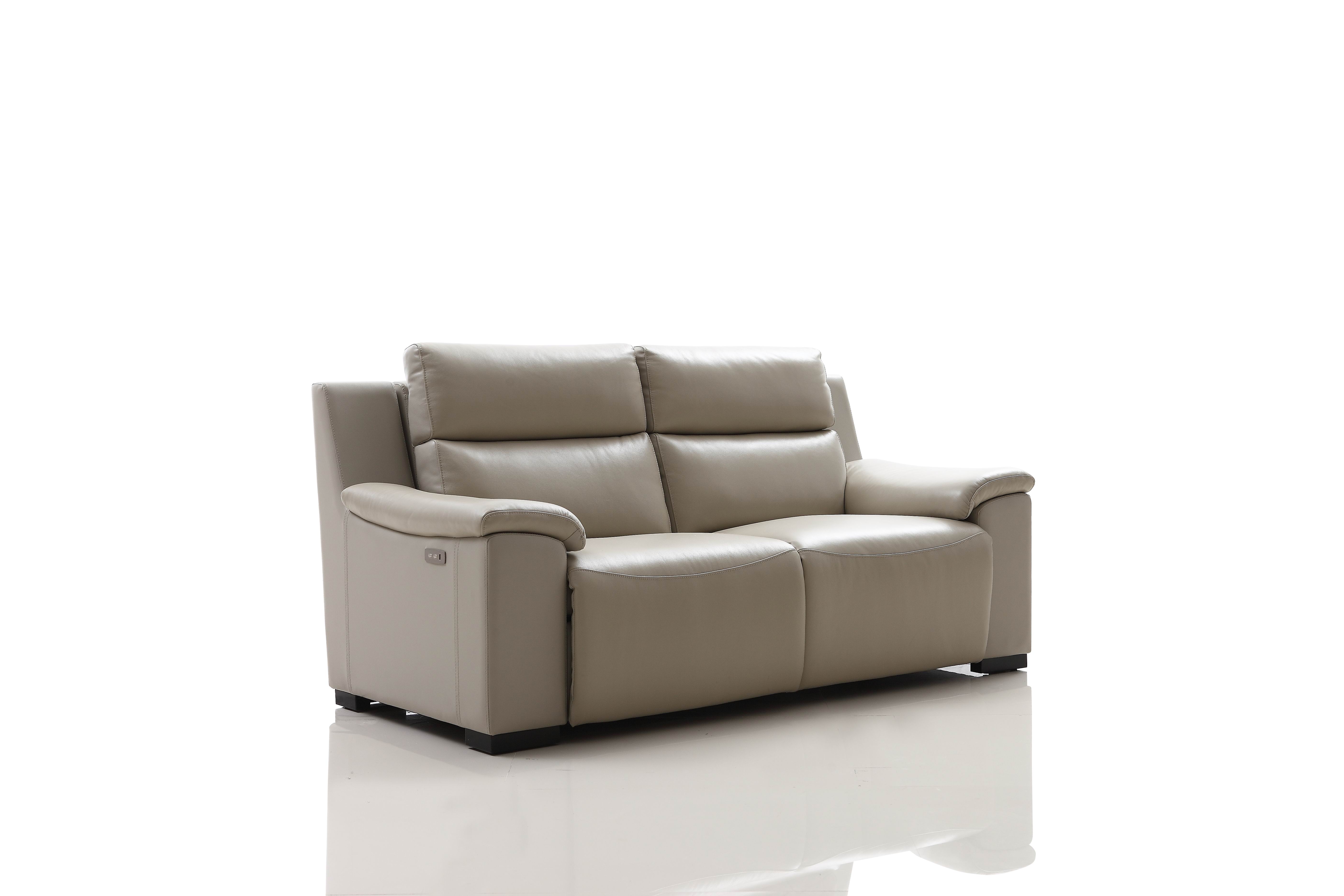 Luxurious 2-Seat Leather Recliner Sofa