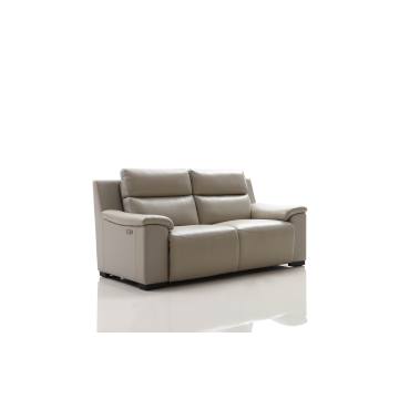 Luxurious 2-Seat Leather Recliner Sofa