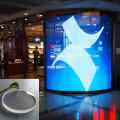 Vidrio templado curvo para lunes publicitarios LCD LCD