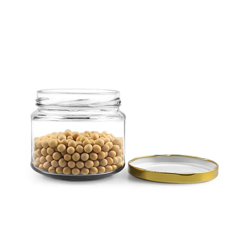 300ml Glass Jar With 82mm Lug Cap