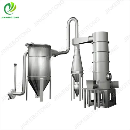 White carbon black rotary flash dryer