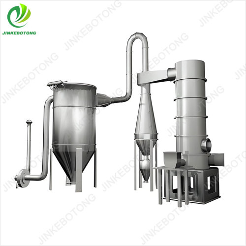 White carbon black rotary flash dryer