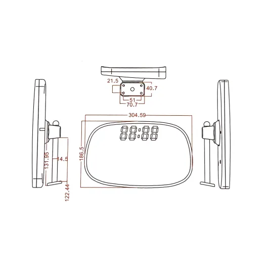 Universal Panoramic Rearview Mirror: An Effective Solution for Reducing Blind Spots in Cars and Buses