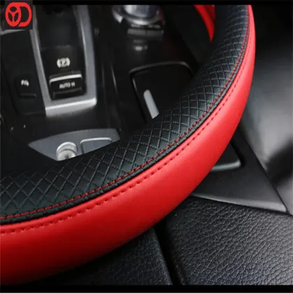 Elaborate Leather Steering Covers for Car Accessories