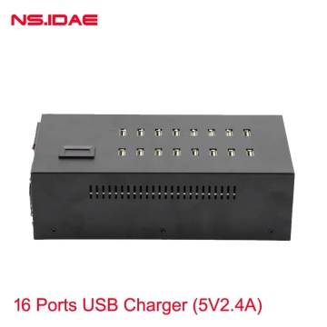 Station de charge multi-appareils 16 ports USB