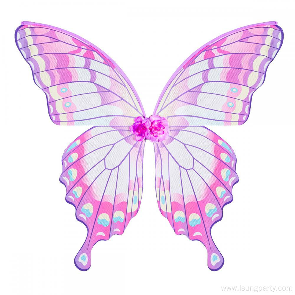 party fairy angel cosplay pink butterfly wings