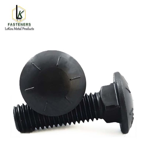 Балты карэткі з круглай галоўкай і квадратнай шыяй, высокатрывалая сталь маркі 8