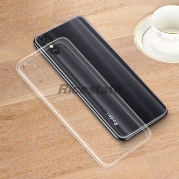 For Redmi 9A Ultra-thin clear Case Redmi9A Transparent Soft silicone TPU Phone Case Cover shell For Redmi 9A Clear Case