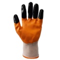 13 Gauge Nylon Latex Half Coated Gloves