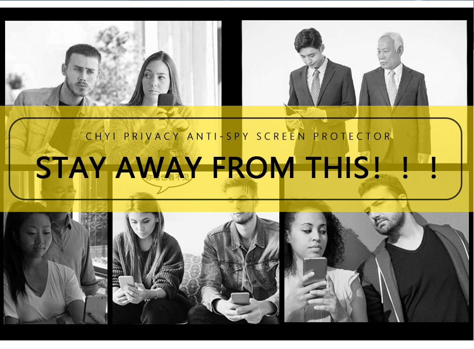 Privacy anti-spy screen protector