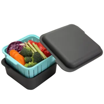 New Silicone Vegetable Pot: Efficient Microwave Food Steamer for Healthy Cooking