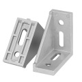 Aluminium Alloy Rjochte hoeke Connector Die Casting