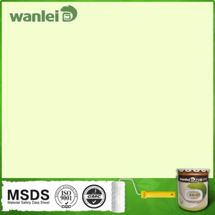 Inexpensive, decorative and protective white latex paint