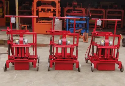 QMJ 2-45 Mobile hollow brick machine