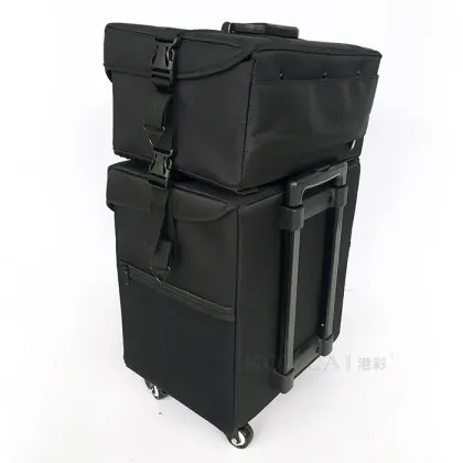 Professional 2 in 1 Nylon Hairdressing Trolley Case