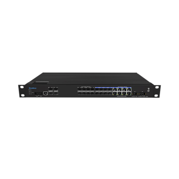 1U Rack Mount L3 4*10G SFP Ports+8*1000Mbps industrial ethernet switch